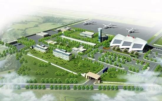 信阳市明港机场开工 拟向18城市开辟航线_信阳