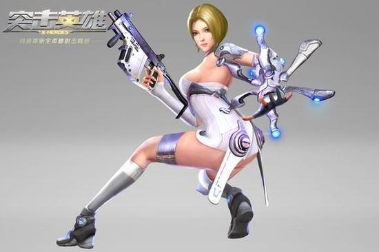 冷漠的萌妹杀手闪亮登场《突击英雄》杀手琳cg