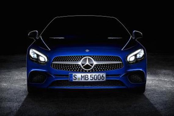 奔驰发布新款SL预告图 洛杉矶车展首发