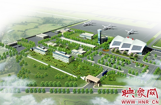 信阳明港机场军民合用项目开工 拟向18城市开