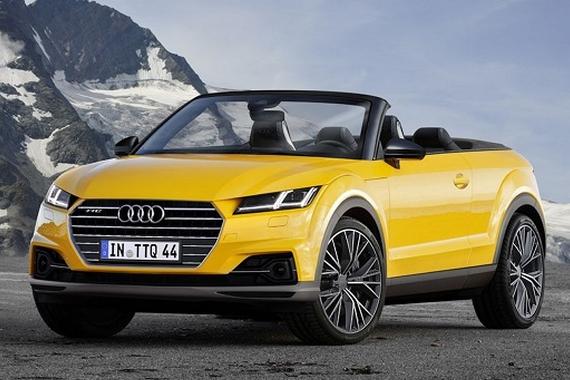 奥迪TTQ敞篷版曝光直指揽胜极光敞篷版
