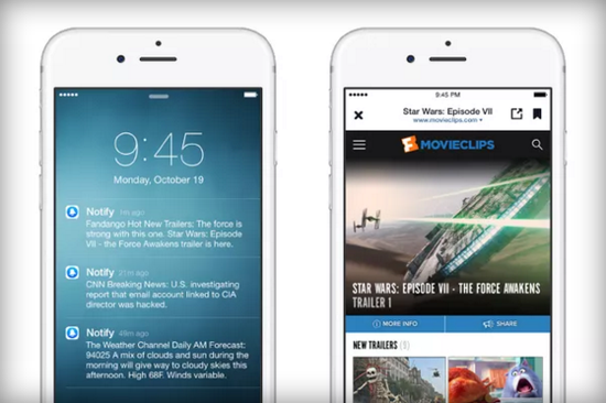 Facebook发布Notify:想用推送通知推进媒体发展