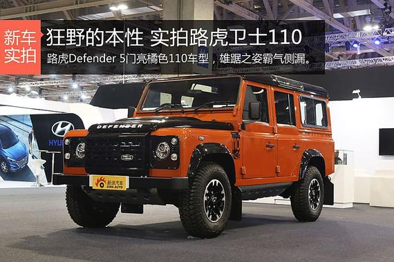 狂野的本性 实拍路虎卫士110