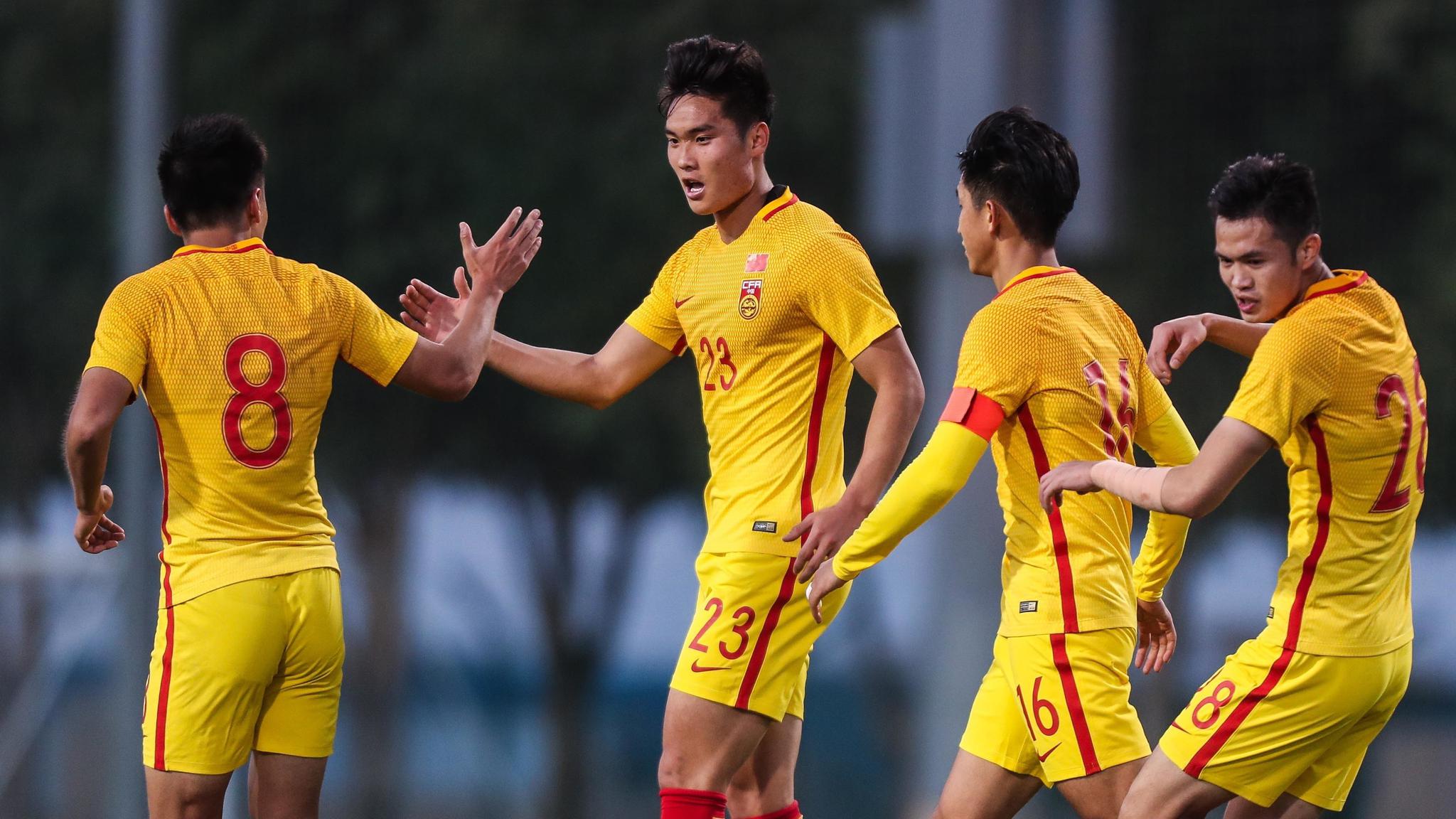 单欢欢点球破门,国奥阿联酋集训首战告捷