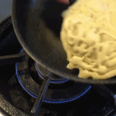 煎饼大神食材作画惟妙惟肖 如此逼真你还舍得吃吗?