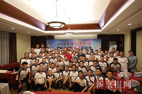 2018全国红军小学足球教练培训班开班