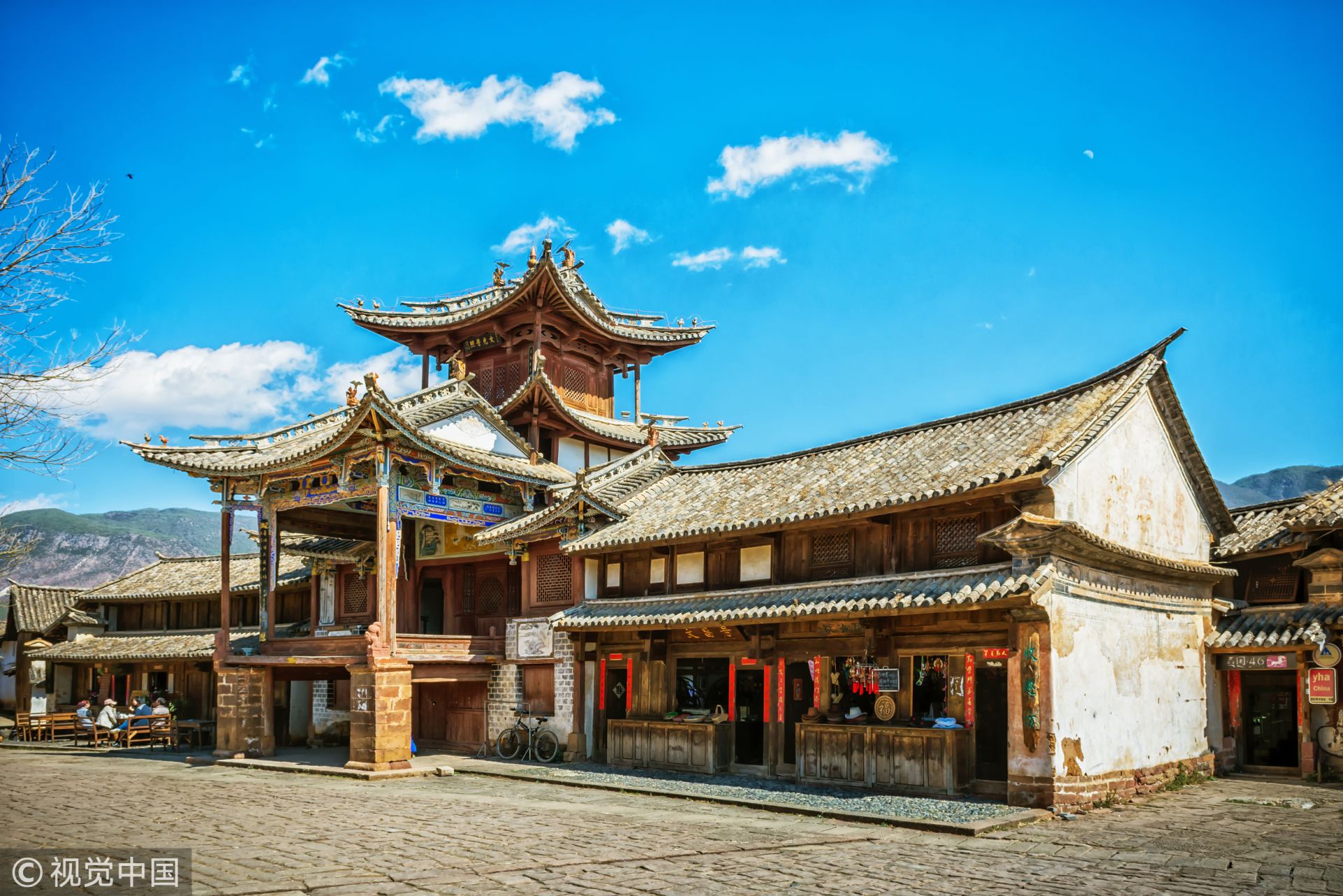 沙溪古戏台,图片来源:视觉中国。