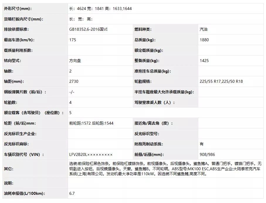 捷达中型SUV要来了，搭1.4T发动机，轴距2730mm！