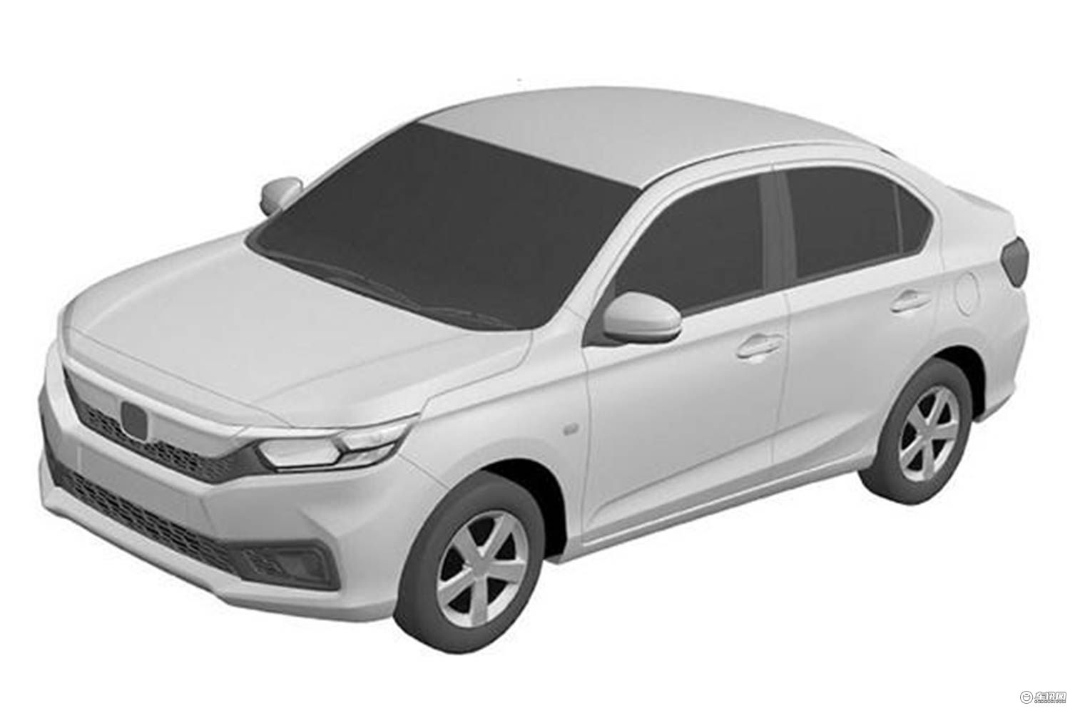 本田全新车型专利图曝光 主打紧凑市场