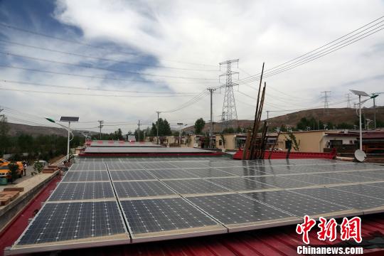 青海首个接入光伏云2.0平台项目落地土乡