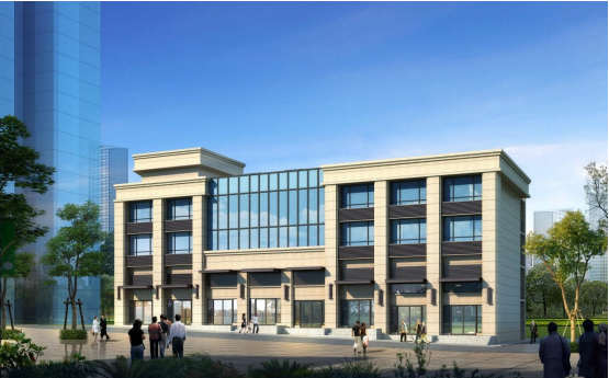 美的国宾府建筑单体方案优化调整 部分裙楼商