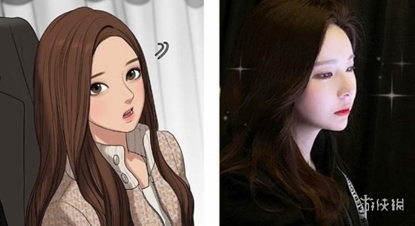 这画的就是自己吧!韩漫《女神降临》作家猫咪真容曝光