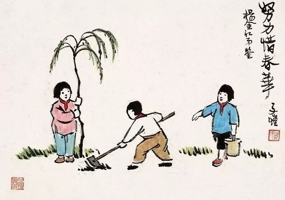 丰子恺先生曾画过一组漫画,寥寥几笔勾画出了他眼中的教育问题,这些