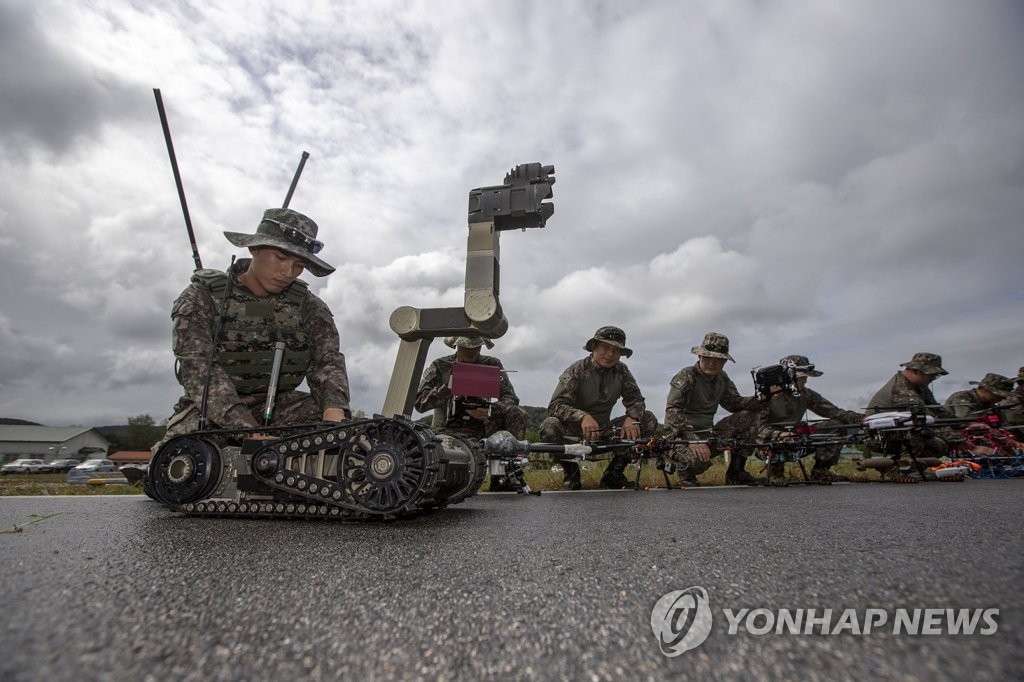 韩国成立无人机战斗团!士兵训练画面曝光(图)|