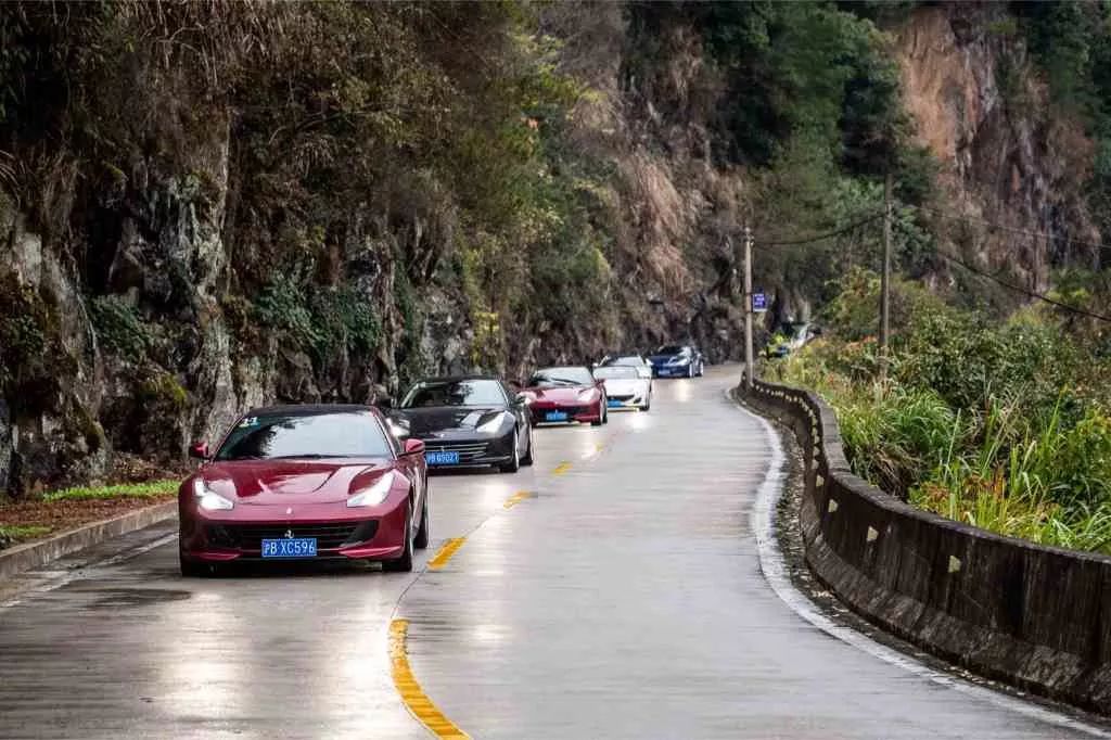 法拉利GT车系悦游徽州山水