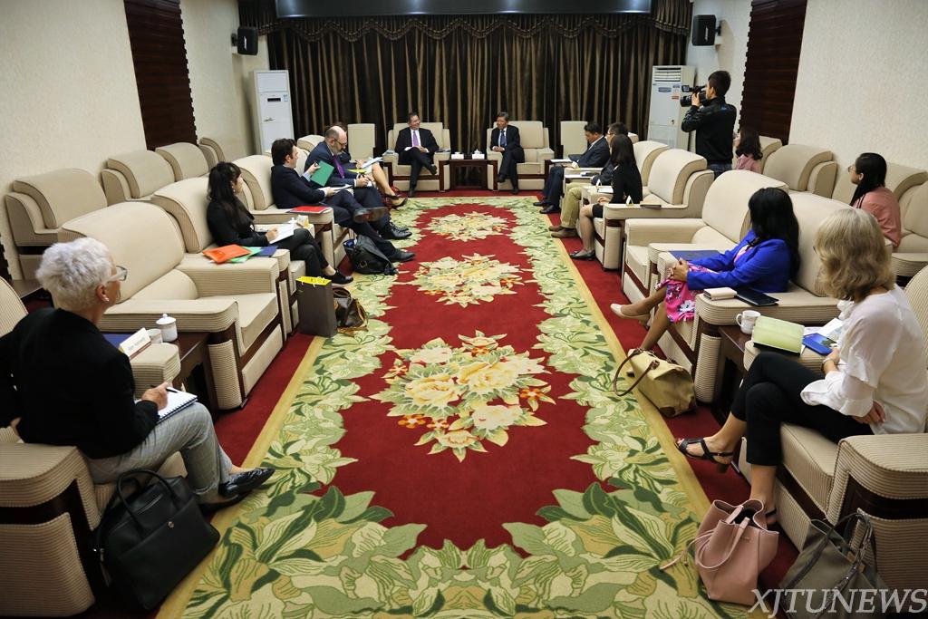 澳大利亚八校联盟校长代表团访问西安交大