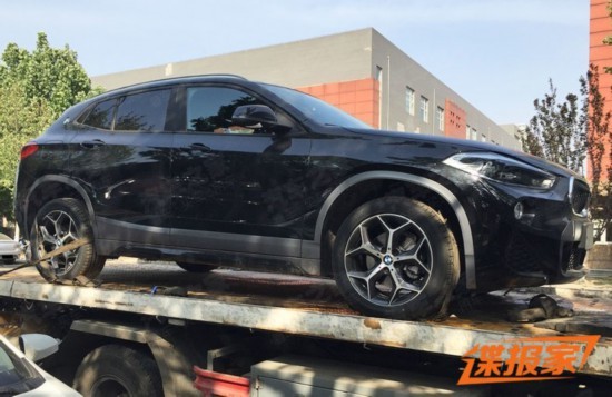 入门主力 宝马X2 20i路试车国内首曝