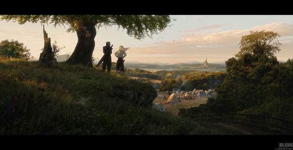 游戏设计师绘制《散人传奇最大网站》原画 场面恢弘,令人震撼