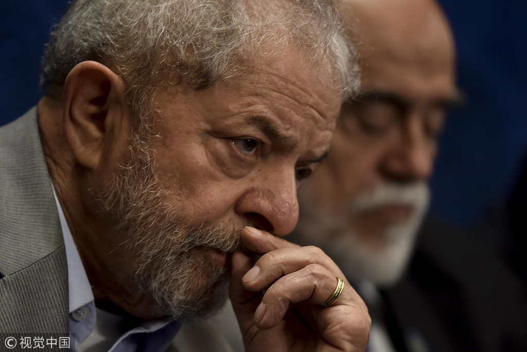 因贪腐罪被判12年 巴西前总统卢拉无缘今年大选