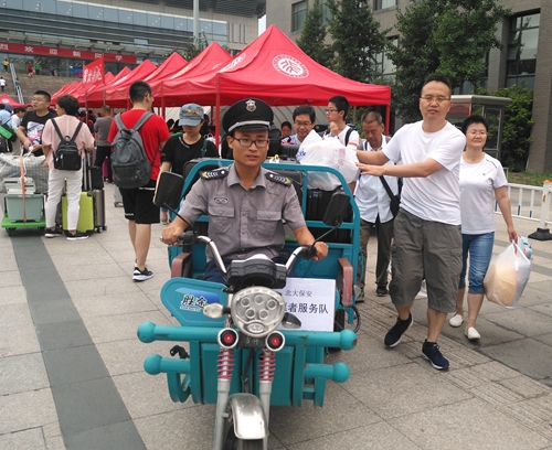 你的安全,我来守护--保卫部积极做好2018级新