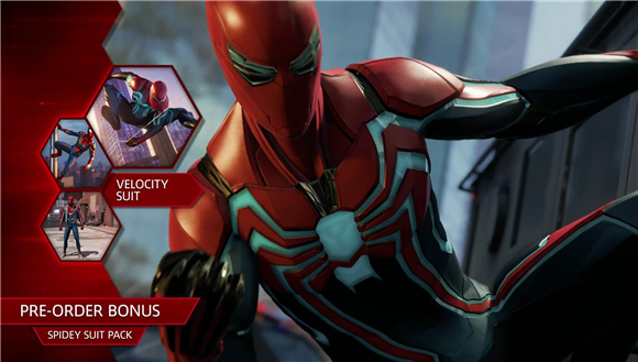 《蜘蛛侠》全3款预购特典战衣公开 高速战衣登