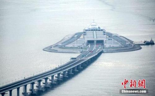 资料图:港珠澳大桥。中新社记者 麦尚旻 摄