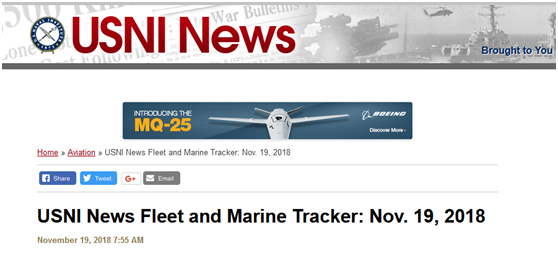 台媒评美军里根号航母进南海 刻意强调在台选举前夕