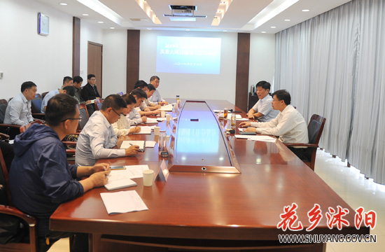 彭伟会办2019年为民办实事项目及重大项目编