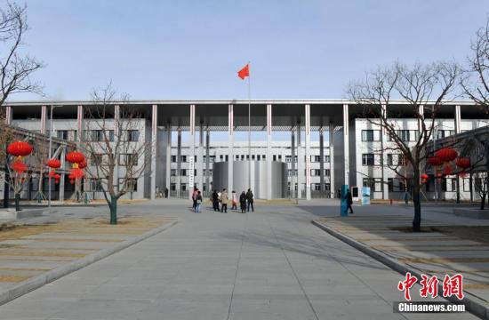 资料图:雄安新区市民服务中心一角。韩冰 摄