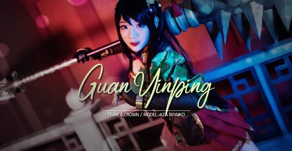 韩国美女Cos《真三国无双8》关银屏 娇俏可爱活力十足