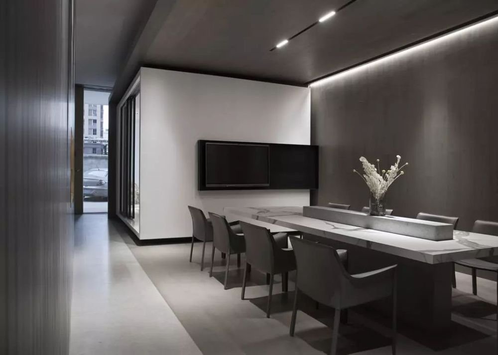 高级灰+粗犷石材,打造独具意境的艺术格调