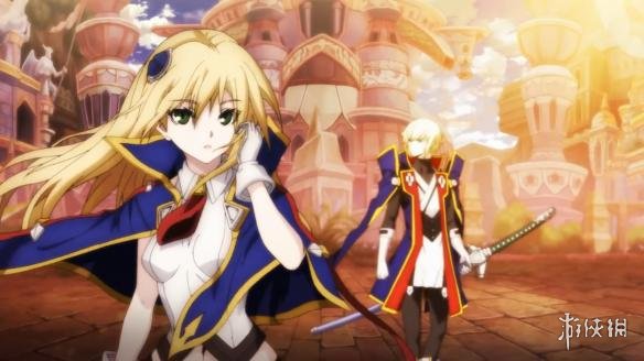 2D格斗游戏《苍翼默示录:交叉组队战》开场动