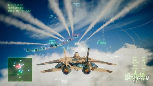 《皇牌空战7:未知空域》主机版容量大小曝光 