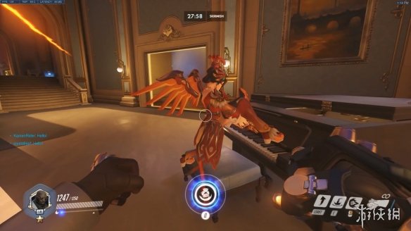 用《守望先锋》新地图中的钢琴演奏 各种经典曲让人惊叹