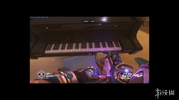 用《守望先锋》新地图中的钢琴演奏 各种经典曲让人惊叹