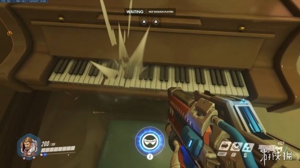用《守望先锋》新地图中的钢琴演奏 各种经典曲让人惊叹