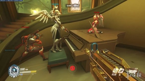 用《守望先锋》新地图中的钢琴演奏 各种经典曲让人惊叹