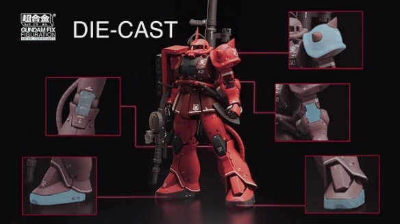 《机动战士高达》40周年纪念推出“夏亚专用扎古II”模型!售价1300