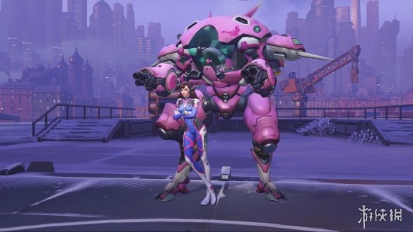 国外大神打造《守望先锋》D.Va机甲 可乘坐操纵上半身!