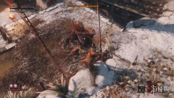 《只狼》赤鬼无伤打法 强攻智取不好使 来试试邪道吧