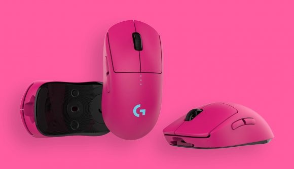 罗技推出粉红色“狗屁王”G PRO W无线鼠标