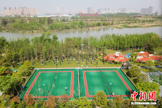 聚焦扬州运河三湾:昔日杂乱地长出美丽公园