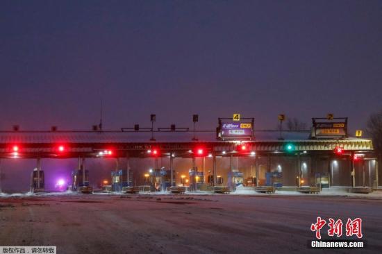 資料圖片:紐約高速公路。