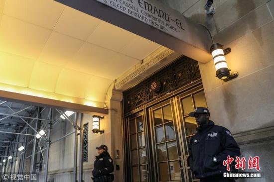 當地時間10月27日上午，美國賓夕法尼亞州匹茲堡市一所猶太教堂發生槍擊案，目前已造成11人喪生，另外有6人受傷，包括4名警察。圖片來源：視覺中國