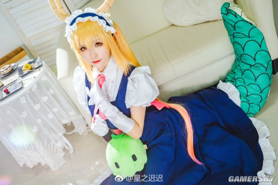 神还原《小林家的女仆龙》托尔Cosplay