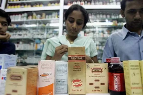 印度药店（图片来自网络）