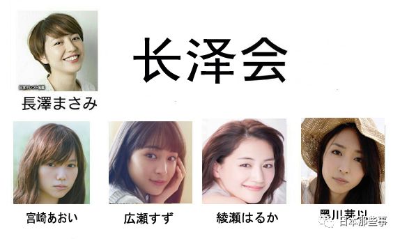 泽尻会长泽会小泉会 这些女星女子会你想加入哪个