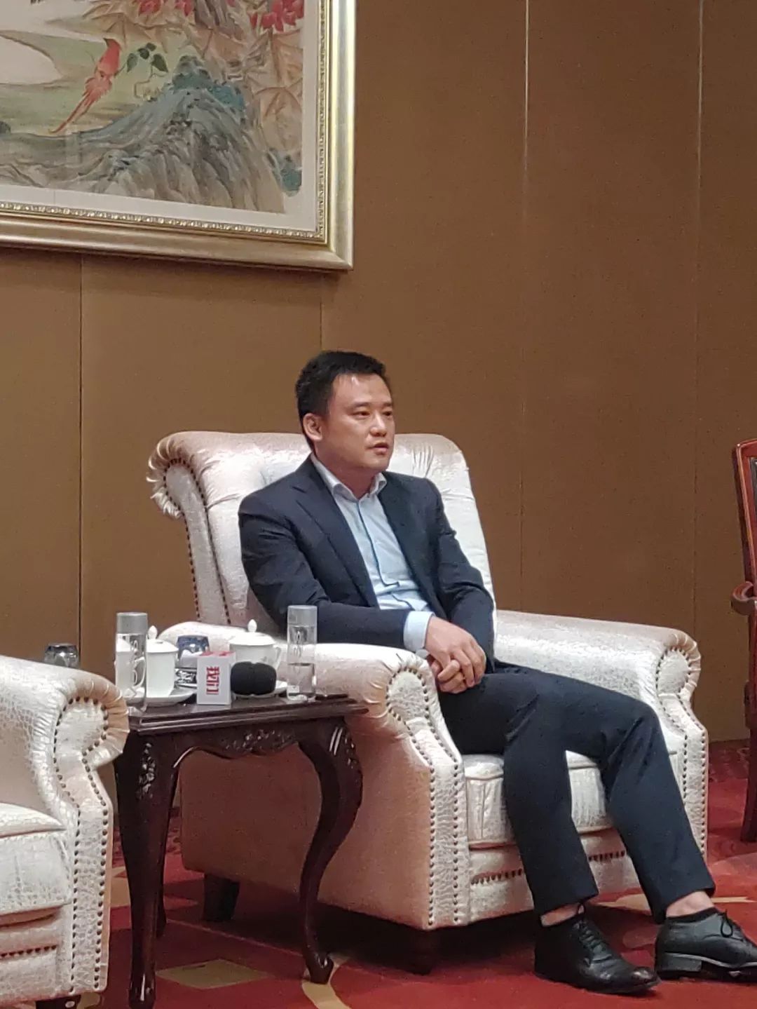 滴滴出行CTO兼滴滴自动驾驶公司CEO张博。摄影:王雷生