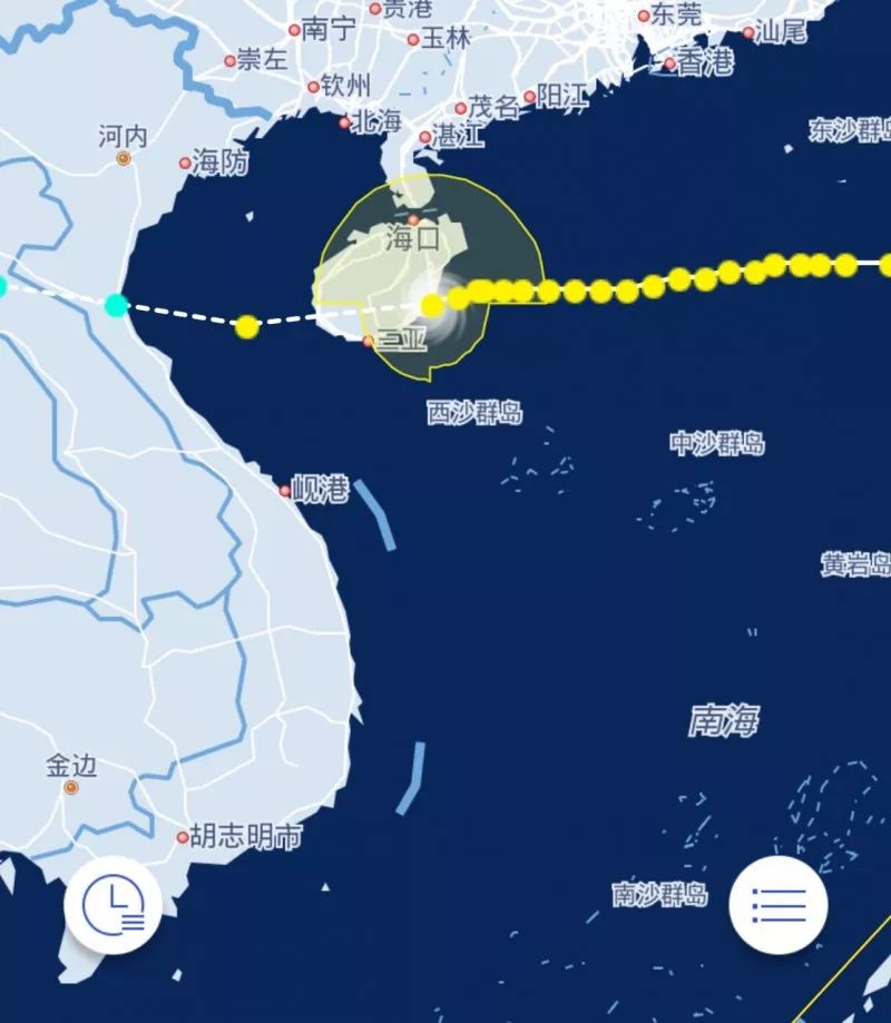 移速最快的台风山神已登陆万宁!暴雨不停…