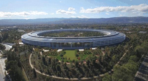 苹果老总部_苹果总部大楼图片